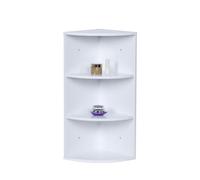 Relaxdays Corner shelf with 3 tiers
