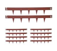 Relaxdays Corten steel lawn edging