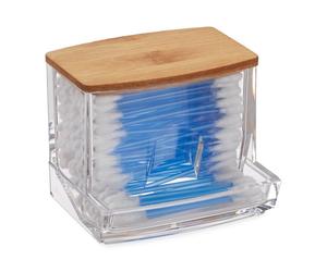 Relaxdays Cotton Swab Storage Box
