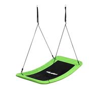 Relaxdays Curved Nest Swing for Kids & Adults, 150 kg, Multi-Child, 150x80 cm, Green