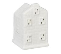 Relaxdays Cute Porcelan House as Candle Cover