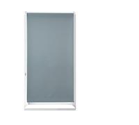 Relaxdays Darkening Blinds with Heat Protection, Thermal Roller, No-Drilling, Side-Pull Roller Blinds Klemmfix, 80 x 210 cm