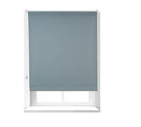 Relaxdays Darkening Blinds with Heat Protection, Thermal Roller, No-Drilling, Side-Pull Roller Blinds Klemmfix, 100 x 160 cm
