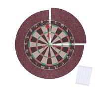 Relaxdays Dartboard surround, 4-piece, felt