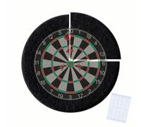 Relaxdays Dartboard surround, 4-piece, felt