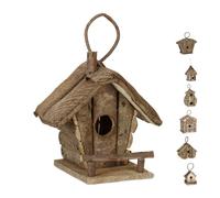 Relaxdays Decor Birdhouse in Various Designs