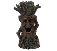 Relaxdays Decorative aquarium tree with face