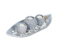 Relaxdays Decorative Candle Set of 3