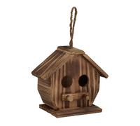 Relaxdays Decorative Wooden Bird House