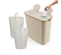 Relaxdays Deposit bottle recycling bin, 2 sections