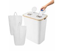 Relaxdays Deposit bottle recycling bin, 2 sections