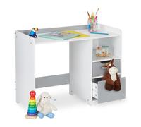 Relaxdays Desk for Children with Drawers