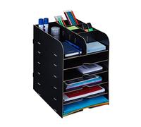 Relaxdays Desk Organiser with 12 Compartments