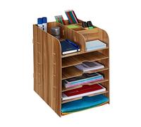 Relaxdays Desk Organiser with 12 Compartments
