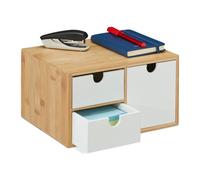 Relaxdays Desk Organiser 3 Drawers
