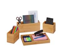 Relaxdays Desk Organiser Set