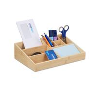 Relaxdays Desk Organiser with 9 Compartments