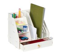 Relaxdays Desk Organiser with Compartments