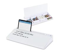 Relaxdays Desk organiser with memo board