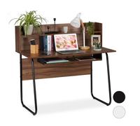 Relaxdays Desk With Shelving