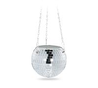 Relaxdays Disco ball plant pot to hang