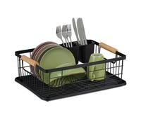 Relaxdays Dish drainer with drip tray