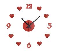 Relaxdays DIY Heart Wall Clock