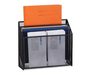 Relaxdays Document Organizer With 3 Compartments