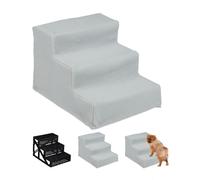 Relaxdays Dog Stairs 3 Steps