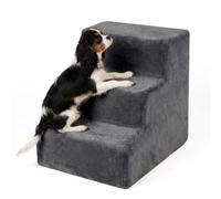 Relaxdays Dog stairs, 3 steps