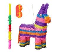 Relaxdays Donkey Pinata 3-Piece-Set