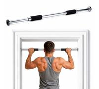 Relaxdays Door Pull-Up Bar, silver