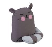 Relaxdays Door Stop Grey Cat