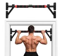 Relaxdays Doorframe Pull-Up Bar, black
