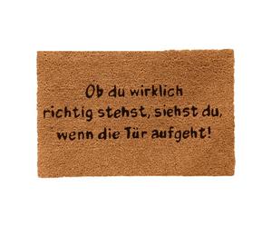 Relaxdays Doormat Are You in the Right Place?
