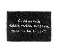 Relaxdays Doormat Coir GERMAN