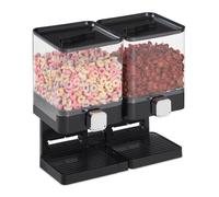 Relaxdays Double cereal dispenser