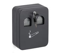 Relaxdays Double Cigarette Bin in Anthracite