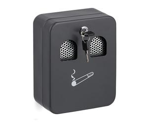 Relaxdays Double Cigarette Bin in Anthracite