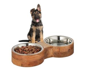 Relaxdays Double Feeding Station for Large Dogs