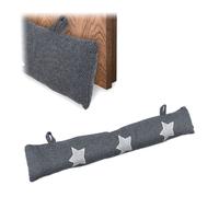 Relaxdays Draught Stopper with Handles, Star Motif