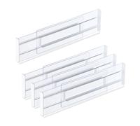 Relaxdays Drawer Divider Set of 4