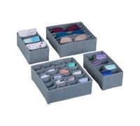 Relaxdays Drawer Organiser 4-piece Set