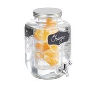 Relaxdays Drinks Dispenser with Fruit Infuser 4L