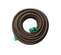 Relaxdays Drip Hose for Irrigation, 30 m Soaker Hose for Raised Beds & Hedges, Brown, 5.5 x 5.5 x 3000 cm