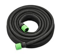 Relaxdays Drip Irrigation Hose for Watering, Percolation, Raised Beds & Hedges, 70 m, Black