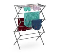 Relaxdays Folding Clothes Drying Rack