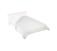 Relaxdays Duvet 200x220 cm, 4 Seasons Blanket, Ecotex Standard 100, Polyester, Sleeping Cover Summer & Winter, White, 2 x 200 x 220 cm