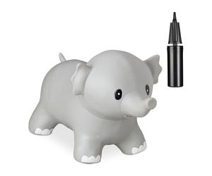 Relaxdays Elephant-Shaped Bouncy Hopper
