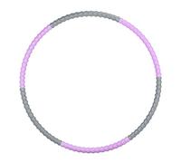 Relaxdays Exercise Hula Hoop, Purple/Grey, 95CM